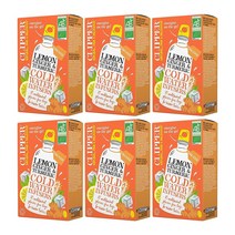 clipper tea 허브 레몬 생강 강황 냉수 인퓨저 카페인 프리 6팩 개당10티백