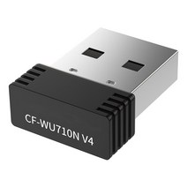 블루투스동글이 CF-WU710N 150Mbps 무선 USB WiFi 어댑터 수신기 802.11n 카드 windows XP / Vista 7 8 8.1, 한개옵션0