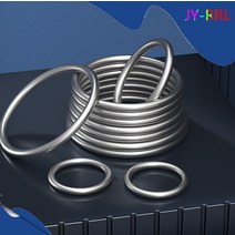 M3-M16 헤비 듀티 용접 라운드 링 부드러운 솔리드 O 304 스테인레스 스틸 해양 보트 해먹 요가 걸이식, 52 M16x150(1pcs)