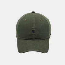 뉴에라 940UNST MLB 마이크로 로고 뉴욕 양키스 언스트럭쳐 볼캡 올리브 12836211, 없음