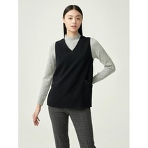 3여성)올리비아로렌 브이넥 저지 베스트 VOBANXW9271