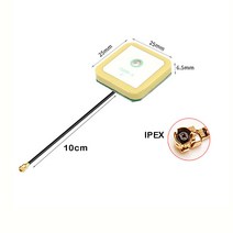 GPS BD 듀얼 밴드 내부 활성 세라믹 패치 안테나 LTE GNSS 모듈 30dB 고 이득 IPEX 용 위치 탐색