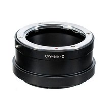 Contax Yashica cy 렌즈 용 CY-Nik Z 마운트 어댑터 링-nikon z5 Z6 Z7 Z9 Z50 z6II fc 카메라, 한개옵션0