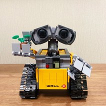 월리 로봇 호환 키덜트 블럭 브릭 퍼즐 조립 장난감 작은 입자 퍼즐, 원격프로그래밍로봇