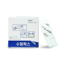 밴드골드 슈퍼픽스 2.5x10m 픽싱롤 천반창고 붕대 반창고 통기성우수 빠른흡수 우수한점착력