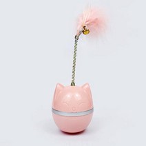 펫먼트 고양이 오뚝이 냥냥펀치 장난감, 분홍, 1개
