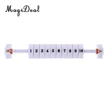오락 게임기 부품 교체 Magideal 새로운 1pc foosball 축구 테이블 축구, 하얀