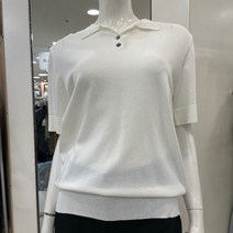 캐리스노트 반팔 PK 니트 ECN2MKT007