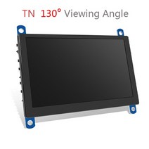 해외 5 인치 IPS AIDA64 LCD 디스플레이 용량 성 터치 HDMI 모듈 800x480 라스베리 파이 3 Pi4 PC 모니터, 01 Non-TP-TN