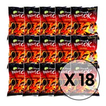 한방에 3초점화 착화숯 300g 1kg 2kg 캠핑 참숯 구이용 화로숯 착화탄 맹그로브 한방에참숯 캠핑 바베큐숯 불멍 업소 식당, 한방에참숯 18kg/(1kgx18봉)