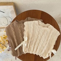 뽀뽀뽀 아동복 여아 리본 꽈배기 니트 조끼 유아 키즈 아동 아기 봄 가을 베스트 옷