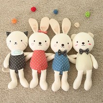 베베라온 오가닉 인형 신생아 아기 유아 출산선물 애착인형, 15. 송아지 송아S(뿔에 레드리본)