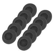 농축 이어폰 커버 이어 패드 귀마개 스폰지 커버 60mm 교체 헤드폰 액세서리 보호 커버 범용, 하나, 보여진 바와 같이