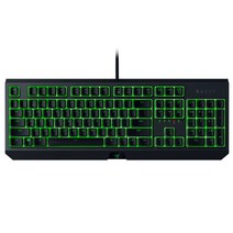 2020년 Razer 레이저 블랙위도우 에센셜 BlackWidow Essential E- 스포츠 게이밍 키보드 페이커 추천 유튜브 유투버, 녹축 (그린축)