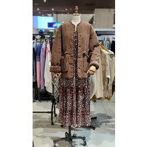 써스데이아일랜드 품 코듀로이 리버시블 퍼 점퍼 T218MLT241W(1324917)