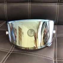 오토바이 헬멧 렌즈 anti-uv pc 바이저 렌즈 모델 case for shoei x14 x-14 z7 z-7 x-spirit 3 full face helmet visor mir, 레보 골드