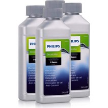 필립스 세코 디스케일러 석회질 제거게 용액 250ml 커피 머신용 4p 세트
