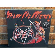 LP판 미국 SLAYER Show No Mercy Ltd 180G 블랙 바이닐 LP + 리릭 슬리브 신제품 굽히다