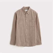 행텐 NC08 남자 기모 레귤러핏 체크 남방 셔츠 020801 (7839840)