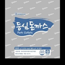 등심돈가스 상신종합식품 800G(80GX10EA), 단품, 단품
