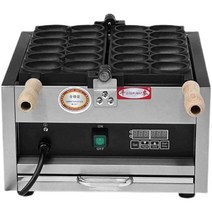 계란빵 기계 전기식 와플 업소용 원형 달걀빵 굽기, 플러그인 손잡이 버전