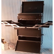국산타조무늬세미나강사이동캐리어박스 전문가용 메이크업 박스 ga7000