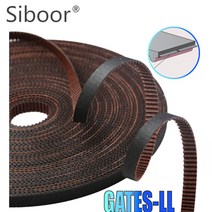 3D프린터 3D프린팅 3D스캐너 3D프린터소모품 GATES-LL-2GT 벨트 동기 GT2 타이밍 3D 프린터 부품 폭 6MM 9M, 03 4M_01 2GT 6MM