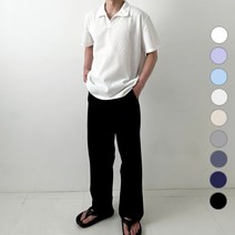 OYG M~3XL 남성 반팔 니트 카라티 GGG3Y4636
