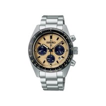 SEIKO 세이코 Prospex Speedtimer Solar 크로노그래프 스포츠 베이지 다이얼 시계 SSC817P1