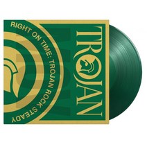 [LP] 트로잰 레코즈 레게 음악 베스트 2집 (Right On Time - Trojan Rock Steady) [그린 컬러 2LP], Music on Vinyl, Various Artists, 음반/DVD