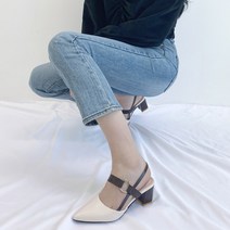 여성 데일리 슬링백 힐 zn264