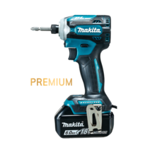 마끼다 DTD171RTE 18V 충전임팩드라이버 5.0Ah 배터리 2개 세트 DTD171 MAKITA 리튬이온 충전임팩트 드릴 드라이버 풀세트