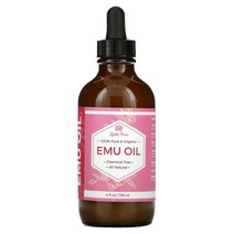 Leven Rose 100% 순수 에뮤 오일 118ml(4fl oz), 4 액상 온스_로즈힙