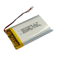 리튬폴리머 배터리 DTP703048 3.7V 1000mAh KC인증, 1개