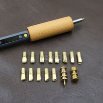 전기 크리징 머신 스코어링 폴더용 가죽 엣지 크리저 팁 액세서리 황동 철 M5 스레드 신제품, Edge creaser 2.5mm