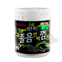 롯데 졸음 번쩍 껌 용기, 7개, 87g