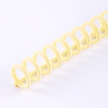 루즈링 12mm 옐로우 10개입 30공 루즈리프 바인더링 셀프제본, 단품