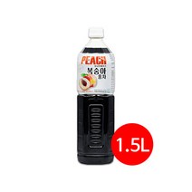복숭아홍차원액 복숭아홍차에이드 복숭아홍차아이스티 음료베이스 1500ml, 1개