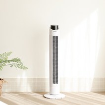 온더스 타워팬 화이트 리모컨형 타워형 선풍기 날개없는 무풍, 1개