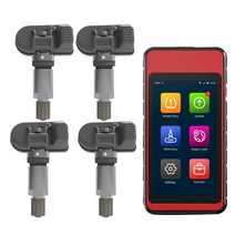 타이어 압력 센서 매칭 프로그래밍 핸들 1 세트 98% 모델 지원 433MHz 315MHZ TPMS 범용