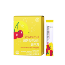 꼼부차 콤부차 레몬 타트체리 5g x 15개입 스코비 효능 다이어트