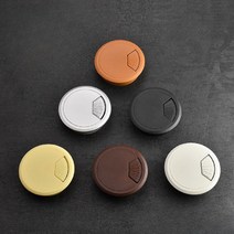 전선캡 홀캡 책상 전선 구멍 커버 원형 마개 전사이즈, 80mm, 흰색