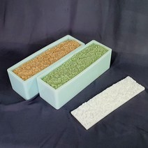 물망초 꽃 매트 (1kg 하늘색 몰드용) 수제 실리콘 몰드