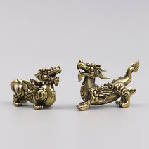 엔틱책상 레트로 순수 황동 남성과 여성 쌍 복고풍 만 인터넷 연예인 동물 사무실 책상 국립 스타일 차 애완, [03] [남녀 픽시우] 한 벌의 의상은 출입만 가능하