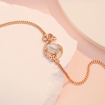 시칠리아 여성 14K 럭키 스톤 팔찌 명품팔찌 S001