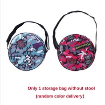 캠핑 의자 용품야외 휴대용 접는 의자 텔레스코픽 낚시 기차 작은 여행 하이킹 비치 가구, 15 Random bag 1pcs