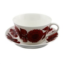 스웨덴 수입 구스타브스베리 Gustavsberg 에프터눈 티 트레이 세트 컵 찻잔 받침, 컵함유 패드 250ml