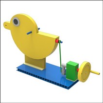 오토마타 모이 쪼는 병아리 5인용