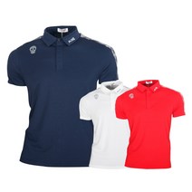 리앤비골프 남성 여름 나염배색 반팔티셔츠 CTLN2030