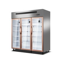 편의점 마트 냉장고 3도어 대용량 음료수 진열냉장고, 양문형 완전냉장 열풍 서리제거 모델 938L
